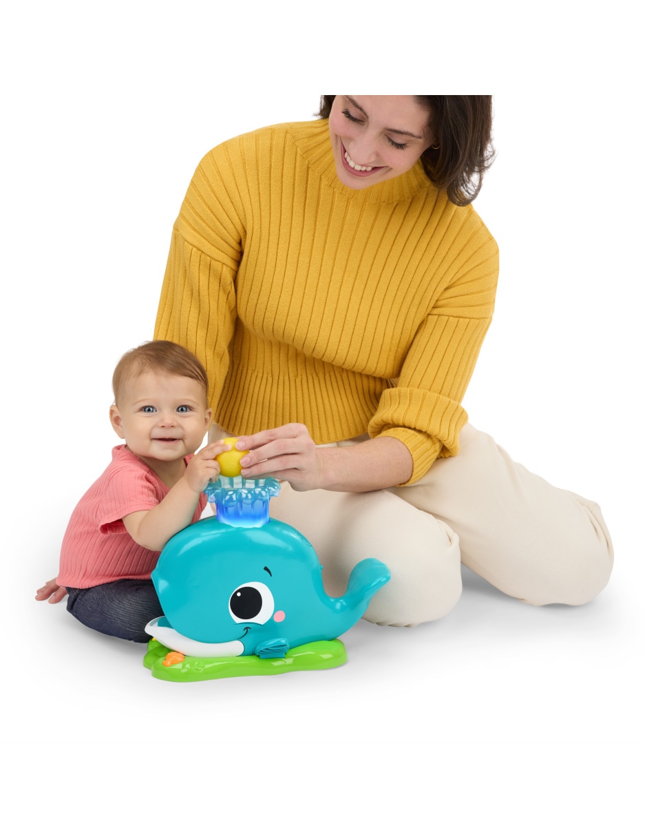 Juguete Ballena Lanza Pelotas Silly 4
