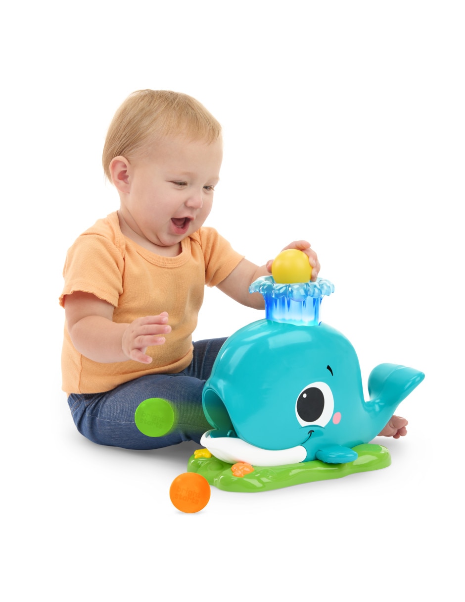 Juguete Ballena Lanza Pelotas Silly 7