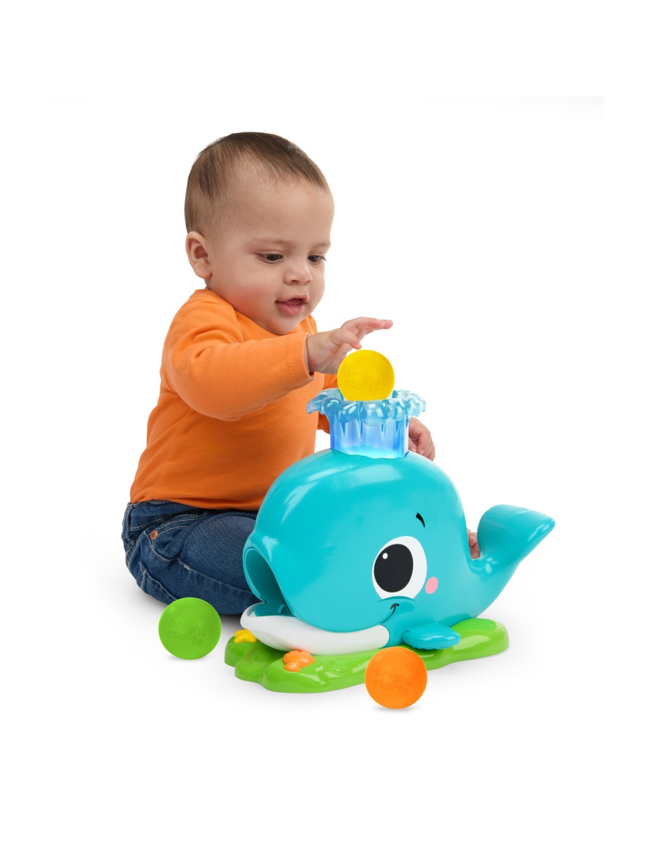 Juguete Ballena Lanza Pelotas Silly 8