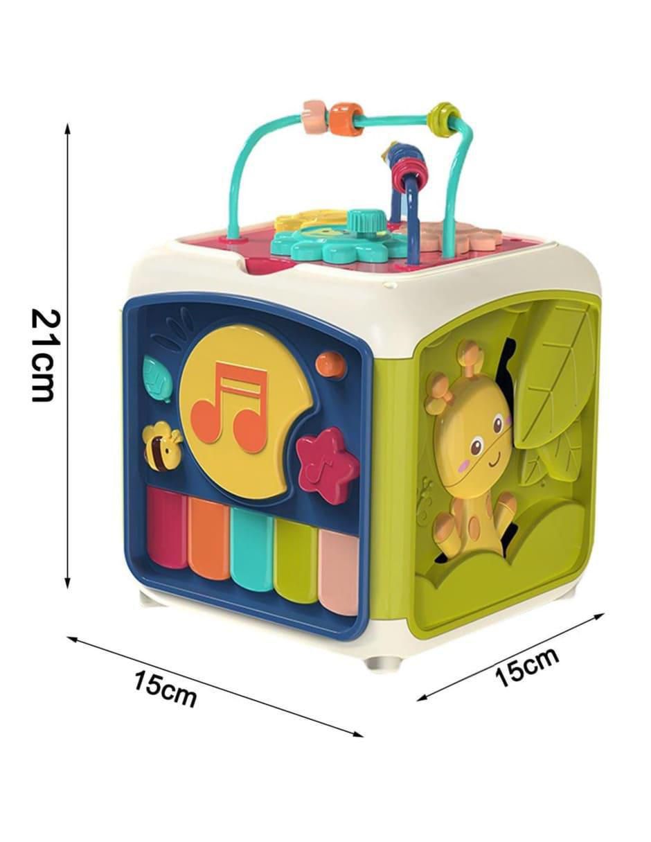 Cubo de actividades 7 en 1 juego didáctico unisex 5