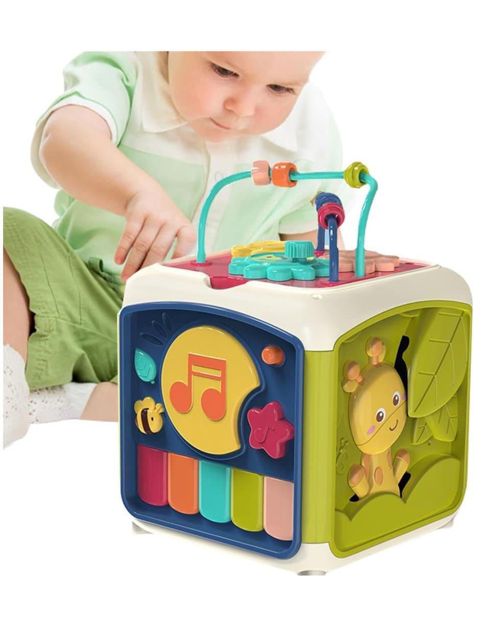 Cubo de actividades 7 en 1 juego didáctico unisex 3