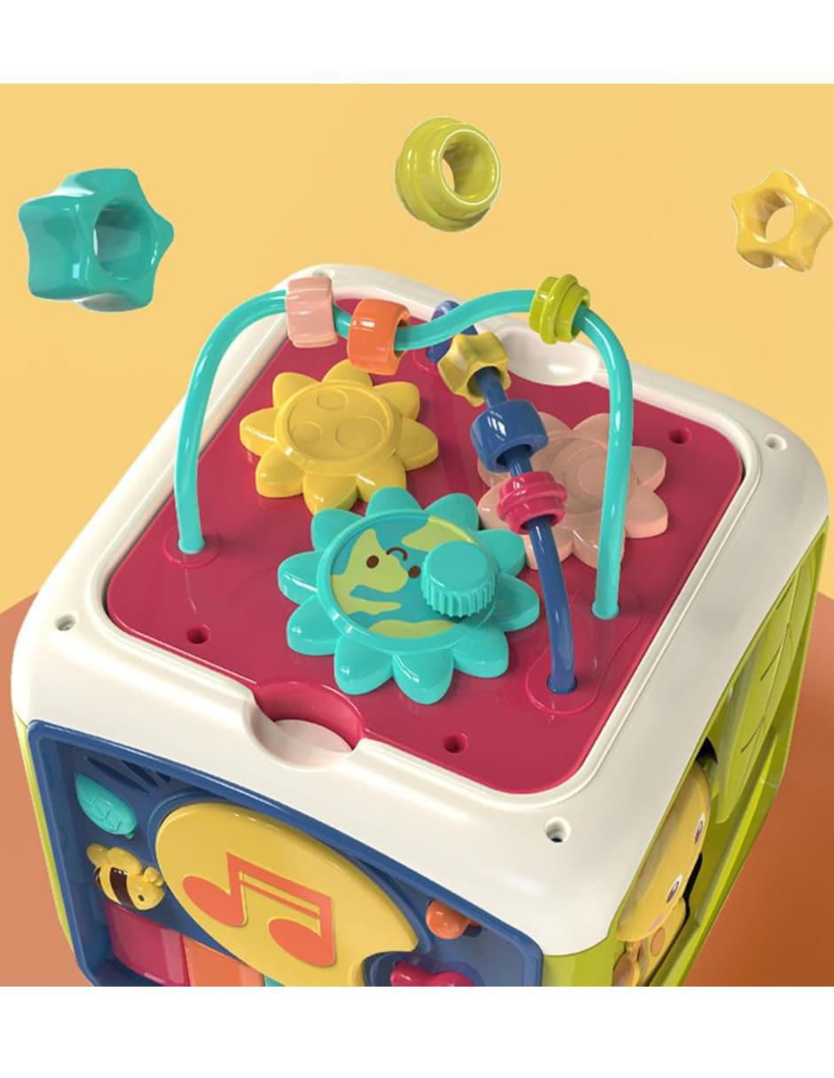 Cubo de actividades 7 en 1 juego didáctico unisex 4