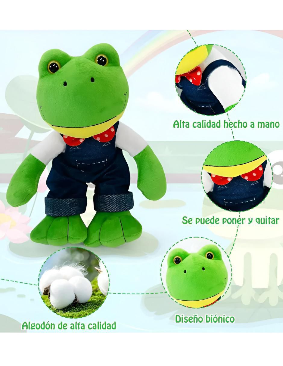 Peluche de rana de 30 cm 2