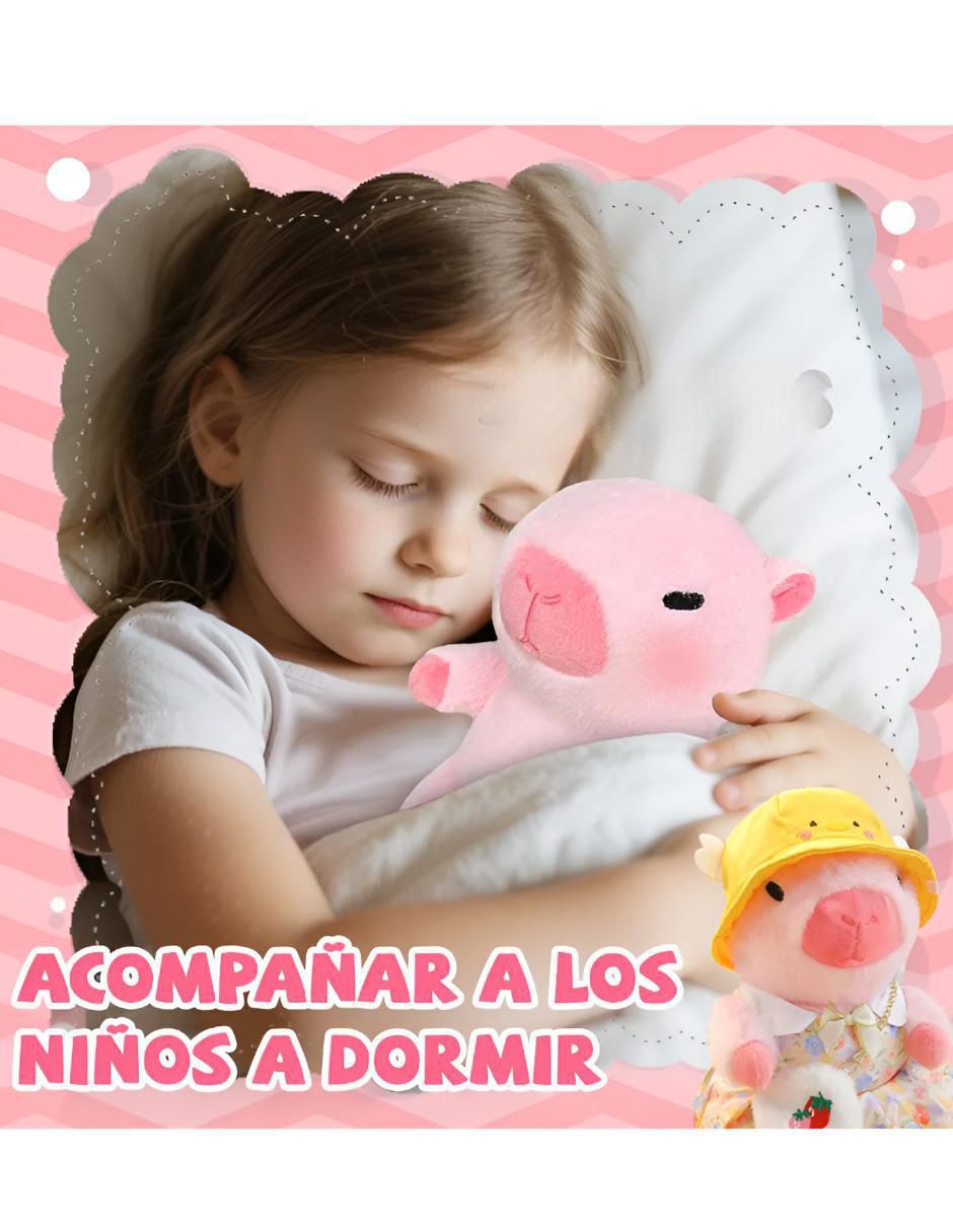 Peluche de capibara de 25 cm 2