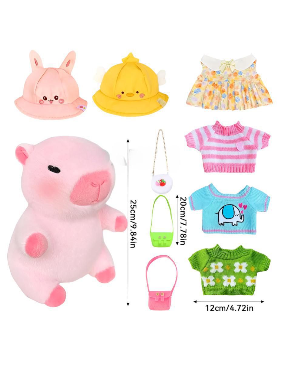 Peluche de capibara de 25 cm 3