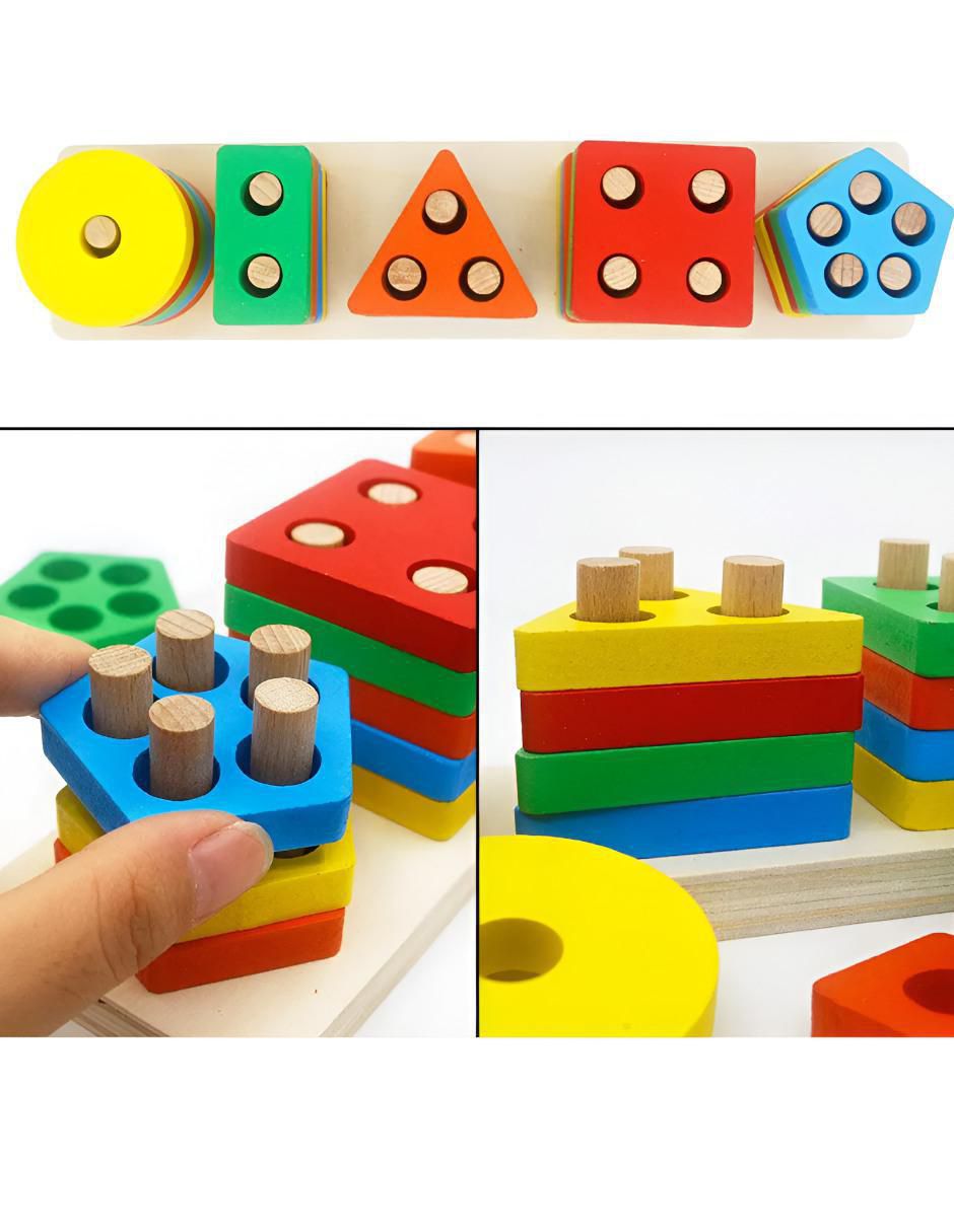 Juguete apilable educativo Unisex 2