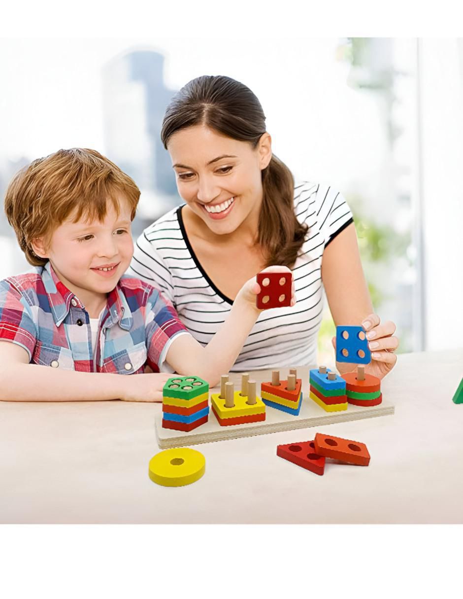 Juguete apilable educativo Unisex 4