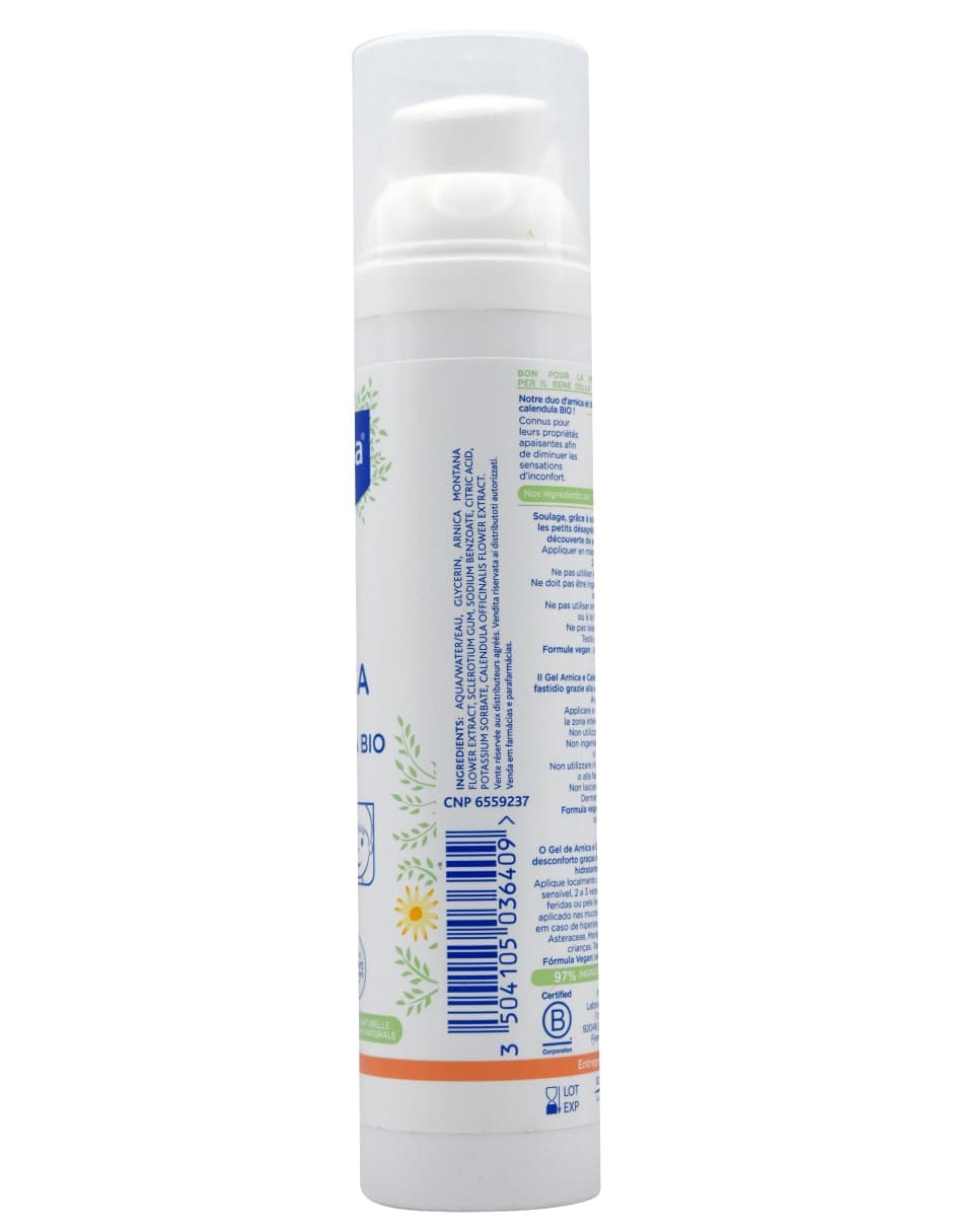 Gel para rostro y cuerpo relajante Árnica con Caléndula orgánica 4