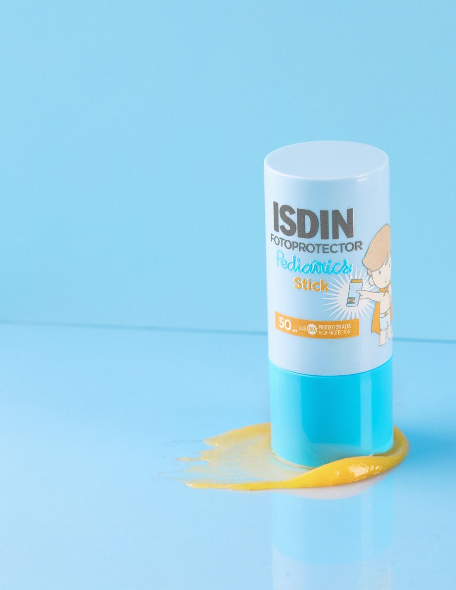 Protector solar FPS 50 Fotoprotector Pediatrics Stick SPF 50 Isdin 20 g 4