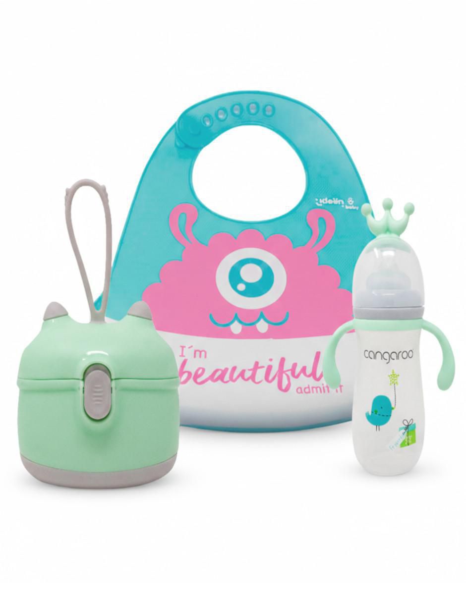 Set higiene Bebé Monster de 3 piezas