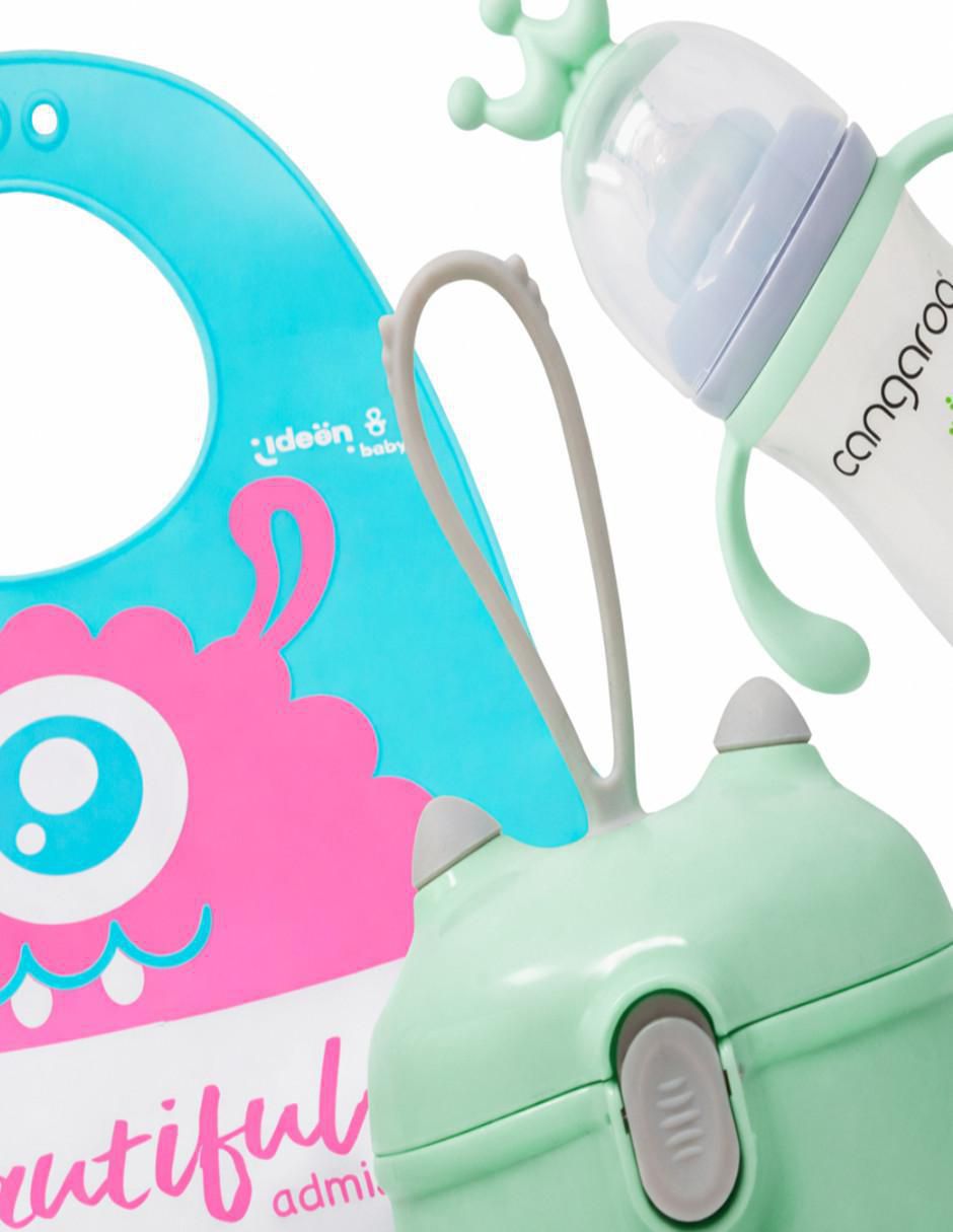 Set higiene Bebé Monster de 3 piezas 8