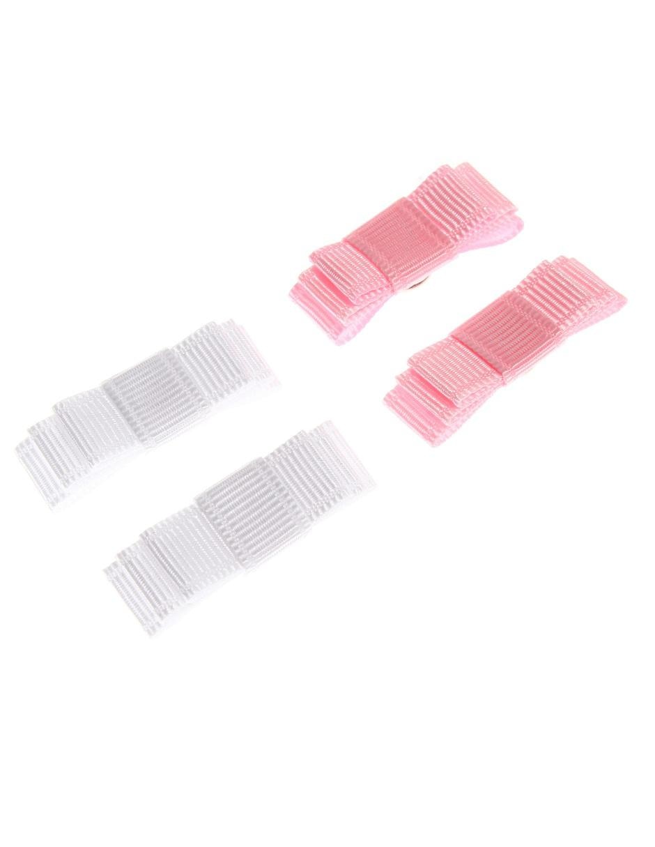 Set de 4 moños para cabello